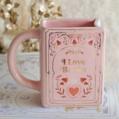 Book-Shaped Ceramic Mug