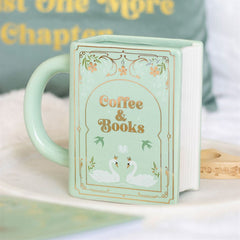 Book-Shaped Ceramic Mug