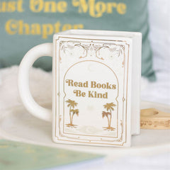 Book-Shaped Ceramic Mug
