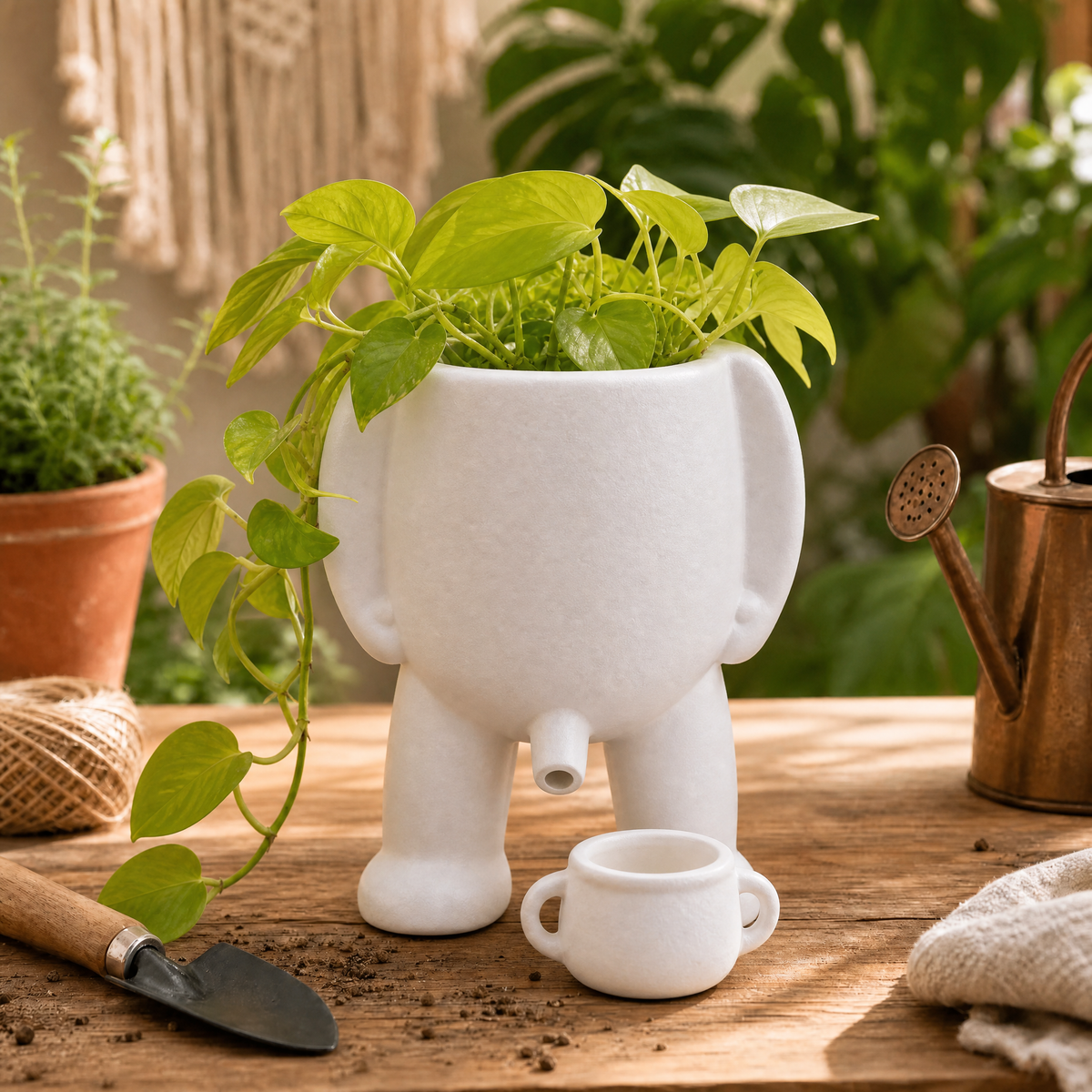Mini garden plant pot