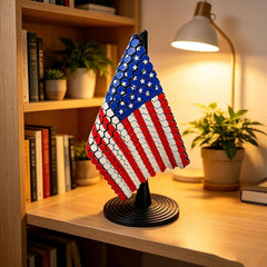 3D-Printed Flag Desktop Ornament