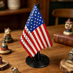 3D-Printed Flag Desktop Ornament