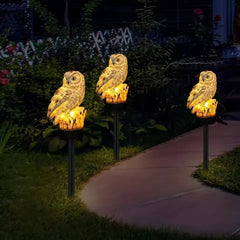 Waterproof Solar Owl Light