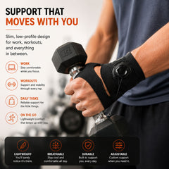 Rotatable Thumb and Wrist Brace