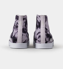 Men's Tie-Dye High-Top Canvas Trainer