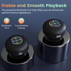 Waterproof Bluetooth speaker large suction cup