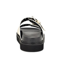 Eleny Buckle Slide Sandals
