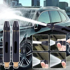 High quality professional pressure water nozzle with metal hose