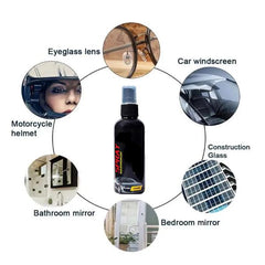 Car glass anti-fog spray