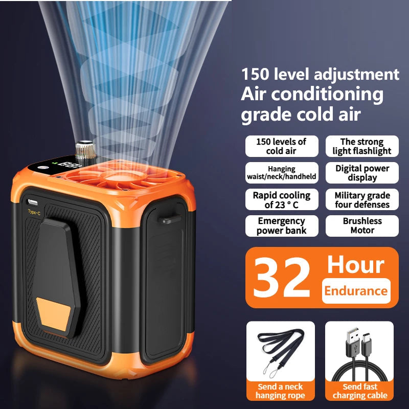 Mini Cooling Neck & Waist Fan