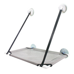 Cat window perching seat, suction cup cat window hammock