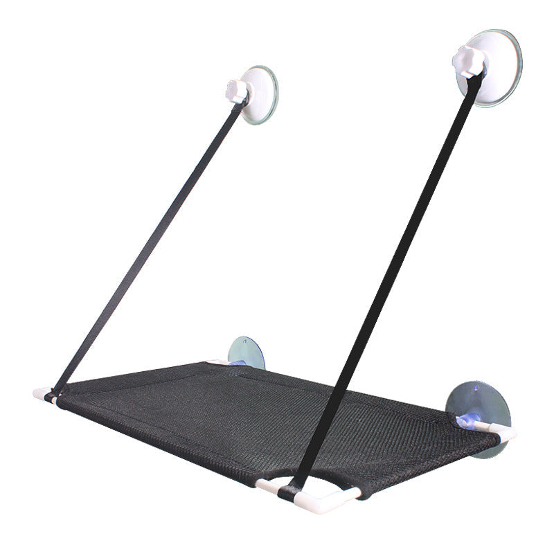 Cat window perching seat, suction cup cat window hammock
