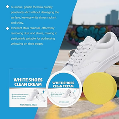 No-Rinse White Shoe Cleaning Paste
