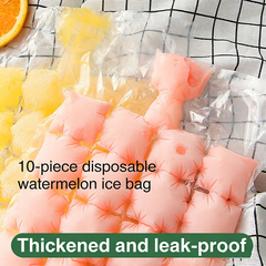 Homemade Ice Cube Maker Tearable Ice Cube Bags