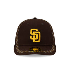 San Diego Padres Rose Emblem Low Profile 59FIFTY Fitted Hat