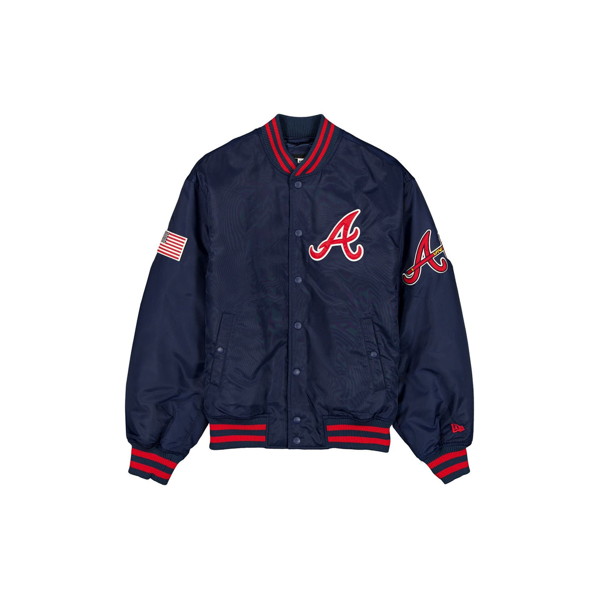 Atlanta Braves Authentic Navy Stadium Jacket