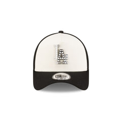 Los Angeles Dodgers Pearl Logo 9FORTY A-Frame Snapback Hat