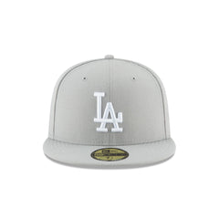 Los Angeles Dodgers 2025 World Series Champions Samurai Patch Gray 59FIFTY Fitted Hat