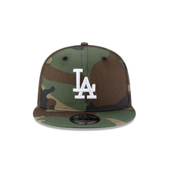 Los Angeles Dodgers 2025 World Series Champions Back-to-Back Circle Patch Camo 9FIFTY Snapback Hat