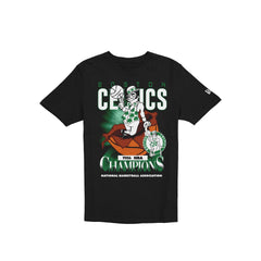 Boston Celtics Hardwood Classics 1986 Champions Black T-Shirt