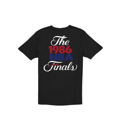 Boston Celtics Hardwood Classics 1986 Champions Black T-Shirt