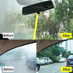 Car glass anti-fog spray