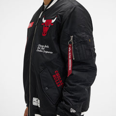 Alpha Industries x Los Angeles Lakers Purple MA-1 Bomber Jacket