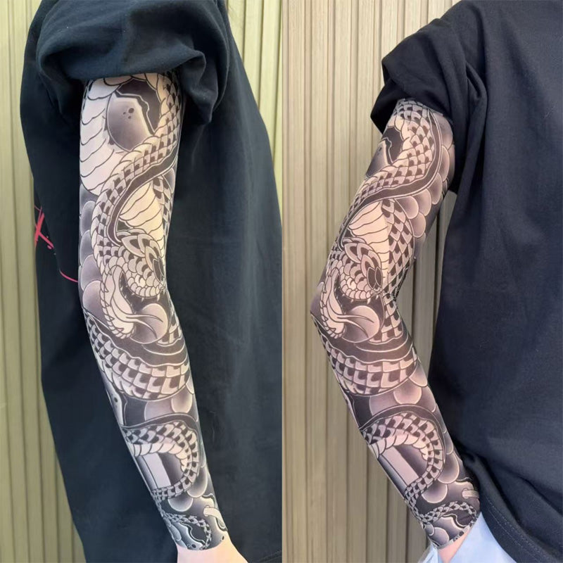 Wearable tattoo sleeve