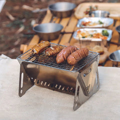 A compact grill you can take anywhere!