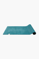 Green Herringbone Plush Mat