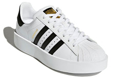 (WMNS) adidas Superstar Bold Platform 'White Black' BA7666