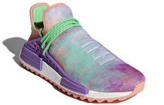adidas Pharrell x NMD Shoes 'Chalk Coral Flash Green-Lab Purple' AC7034