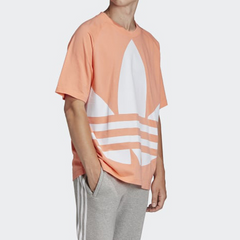 adidas originals Big Trefoil Boxy Tee Large logo Printing Pink FM9905