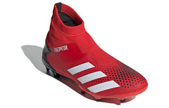 adidas Predator Mutator 20.3 Laceless Firm Ground Cleats Red/Black/White EE9554