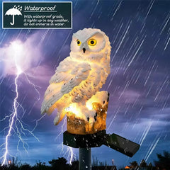 Waterproof Solar Owl Light