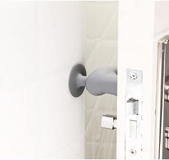 Anti-bump thickened silicone simple door handle