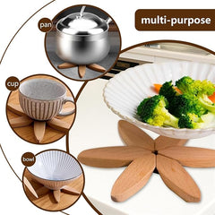 Coaster wooden table mat insulation pad
