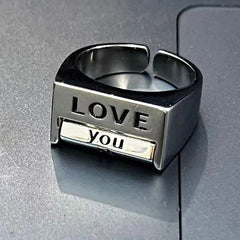 Spoof Ring Rotatable Interactive Ring