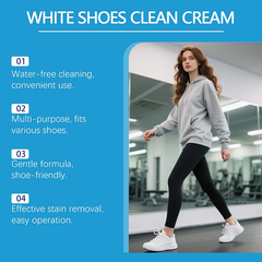 No-Rinse White Shoe Cleaning Paste