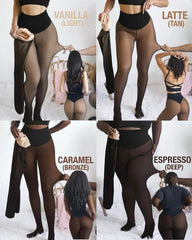 Single-seam shaping leggings