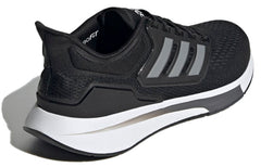 adidas EQ21 Run 'Black Iron Metallic' H00512