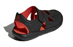 (PS) adidas Fortaswim 2.0 Minimalistic Black Sandals DB0486