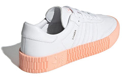 (WMNS) adidas originals Sambarose White/Orange GZ8615