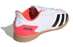 (GS) adidas Predator 20.4 Indoor Sala Boots J Shoes 'White Black Orange' EG0930