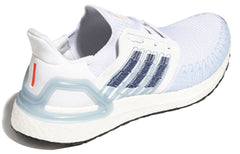 adidas Ultraboost 20 Running Shoes 'White Light Blue' FY3454