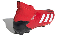 adidas Predator Mutator 20.3 Laceless Firm Ground Cleats Red/Black/White EE9554