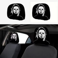 Wacky Double-Sided Printed Car Headrest Cover