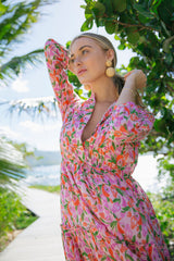 Exclusive Mini Bloom Rose Bazaar Dress
