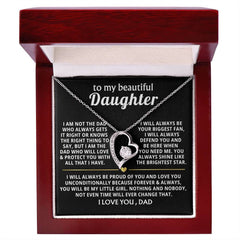 To My Daughter - Love Dad - Biggest Fan