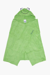 Frog Hooded Baby Towel